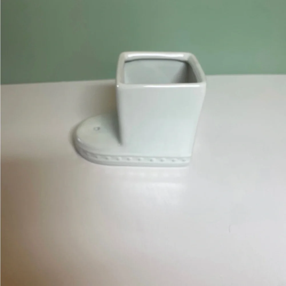 Nora Fleming Cutie Container Pearl Dot Retired Stoneware - Picture 5 of 7